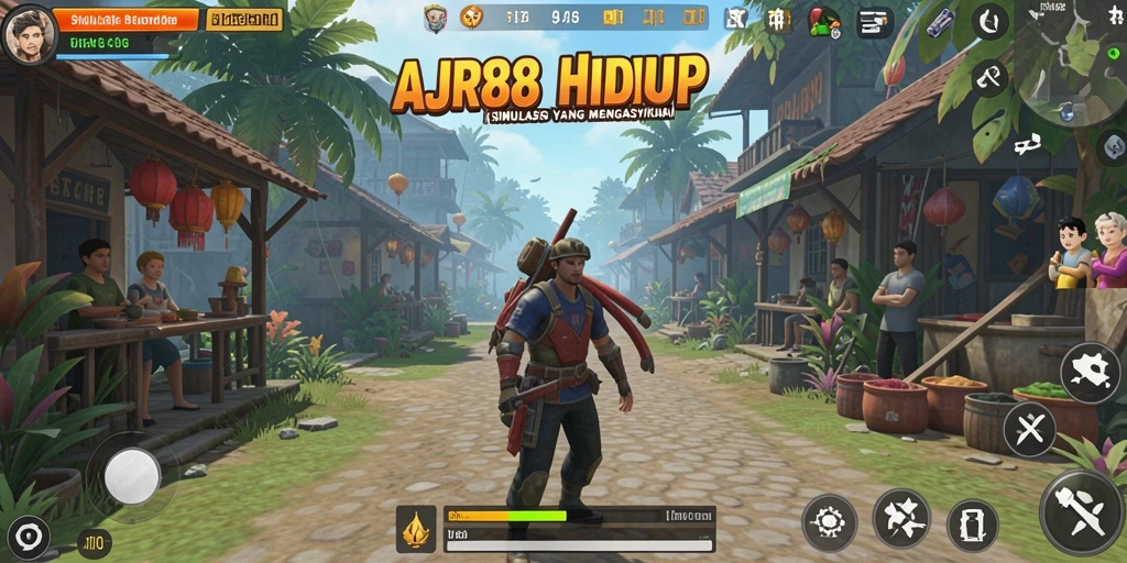 Screenshot utama AJR88 menampilkan gameplay interaktif yang mendalam.