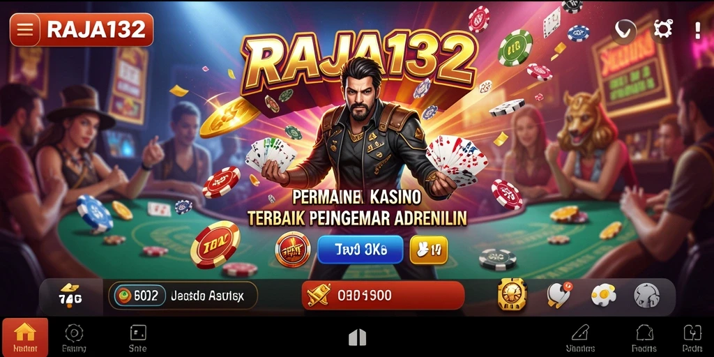 Tangkap momen seru bermain Kasino di RAJA132 dengan tampilan grafis menawan.