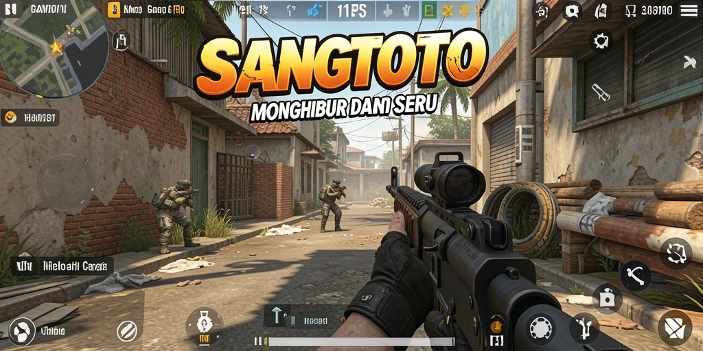Tangkapan layar gameplay SANGTOTO menunjukkan aksi seru dan intens.