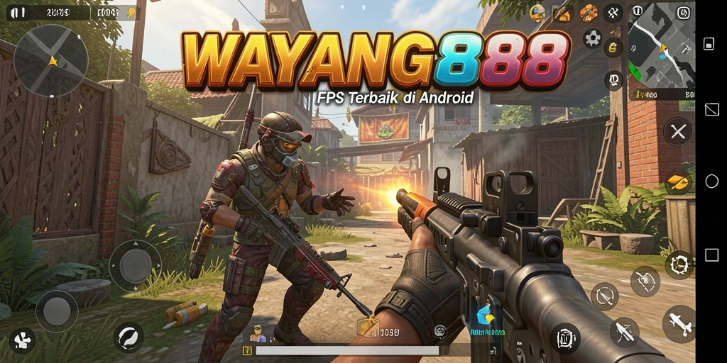 Tampilan aksi gameplay intens dari WAYANG88 yang memukau.